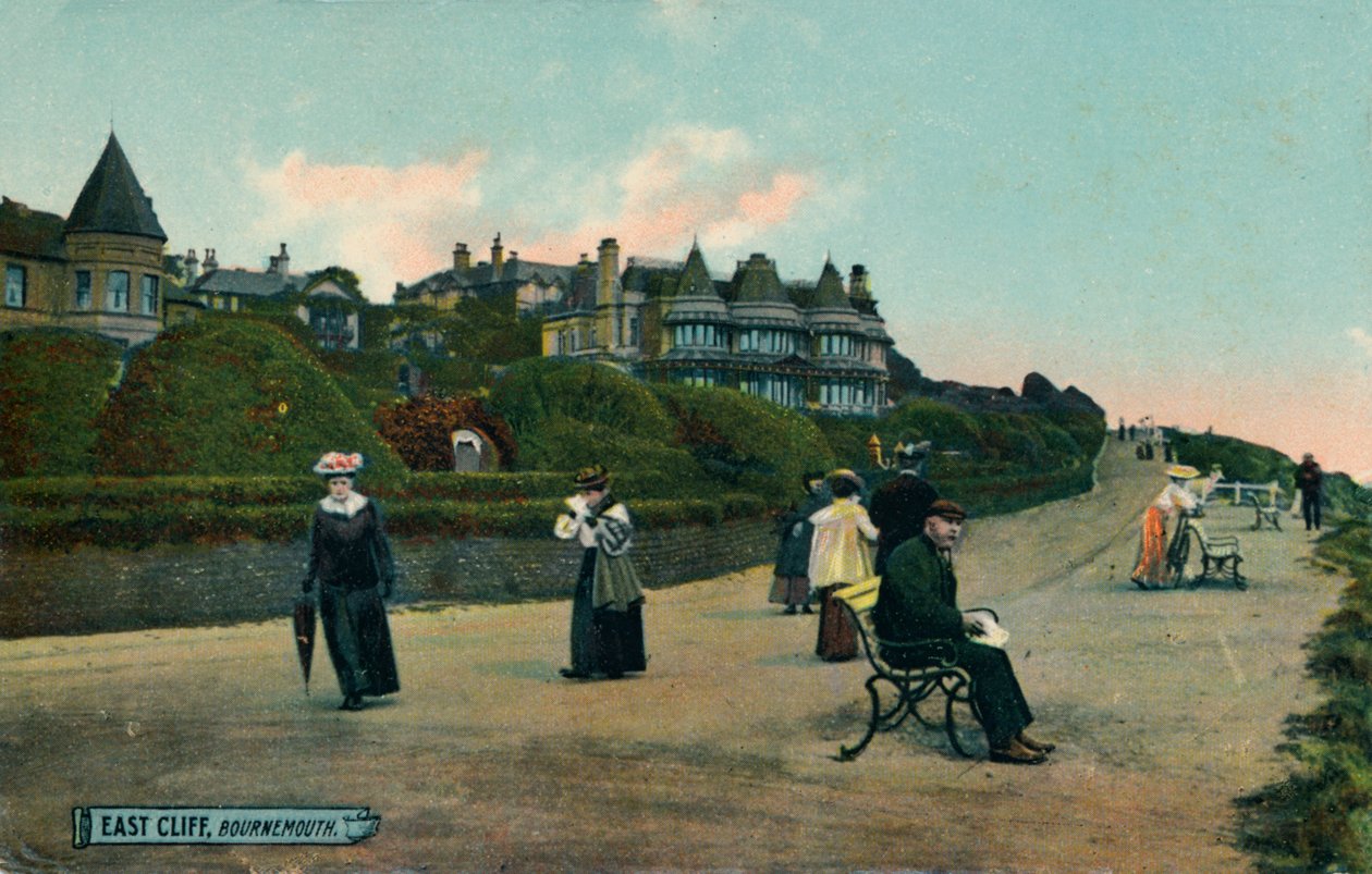 East Cliff, Bournemouth, 1905 tekijältä Unbekannt