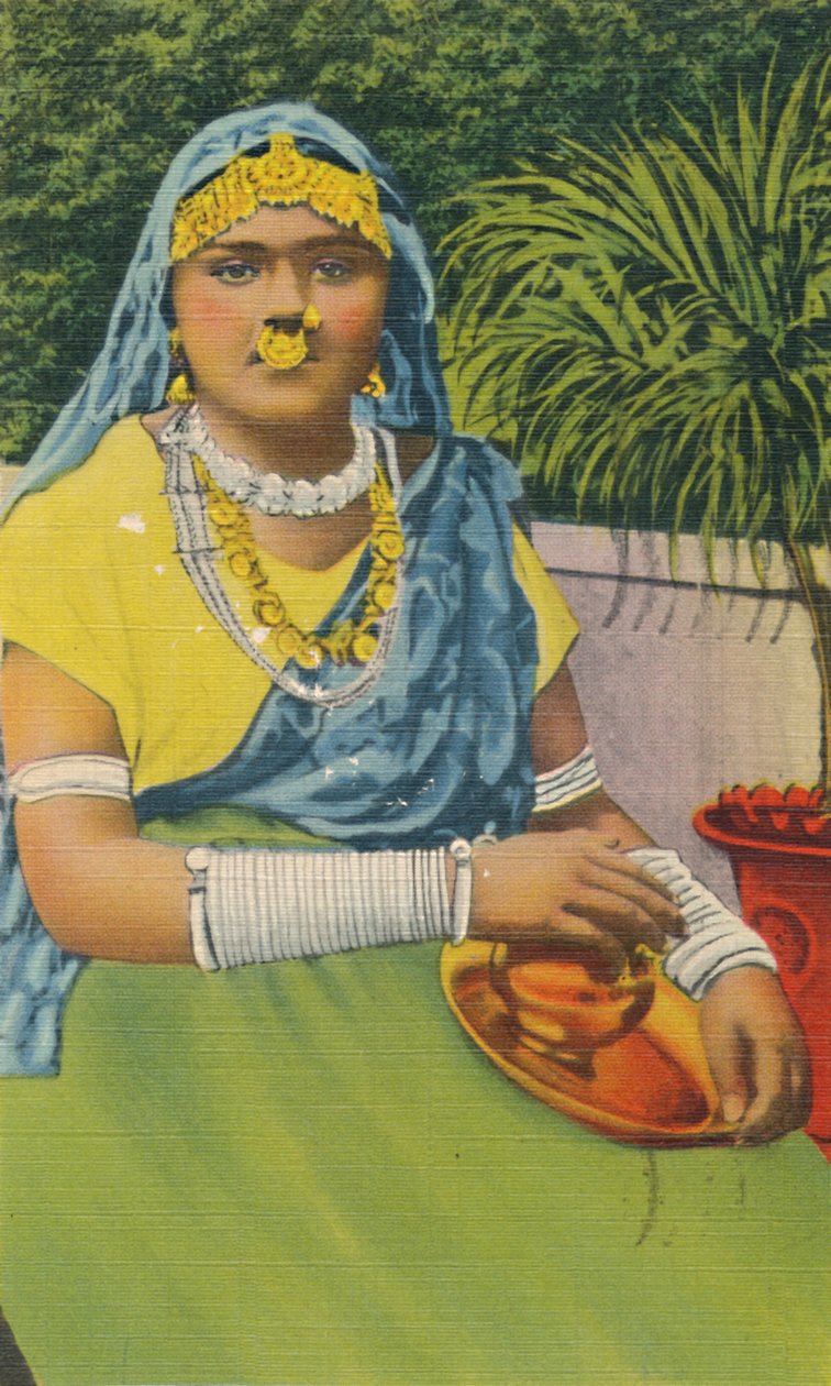 East Indian Girl, Trinidad, B.W.I., 1952. tekijältä Unbekannt
