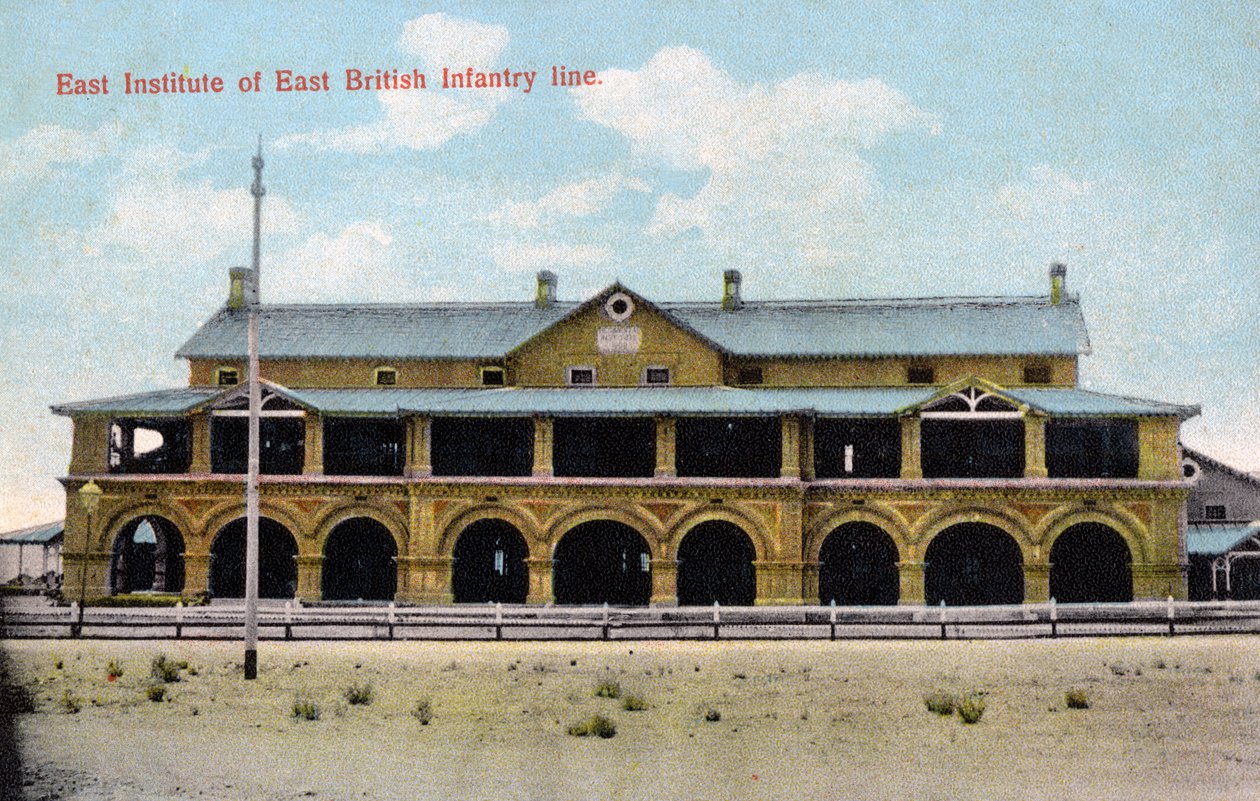 East Institute of East British Jalkaväkilinja, Intia, 1900-luvun alku tekijältä Unbekannt