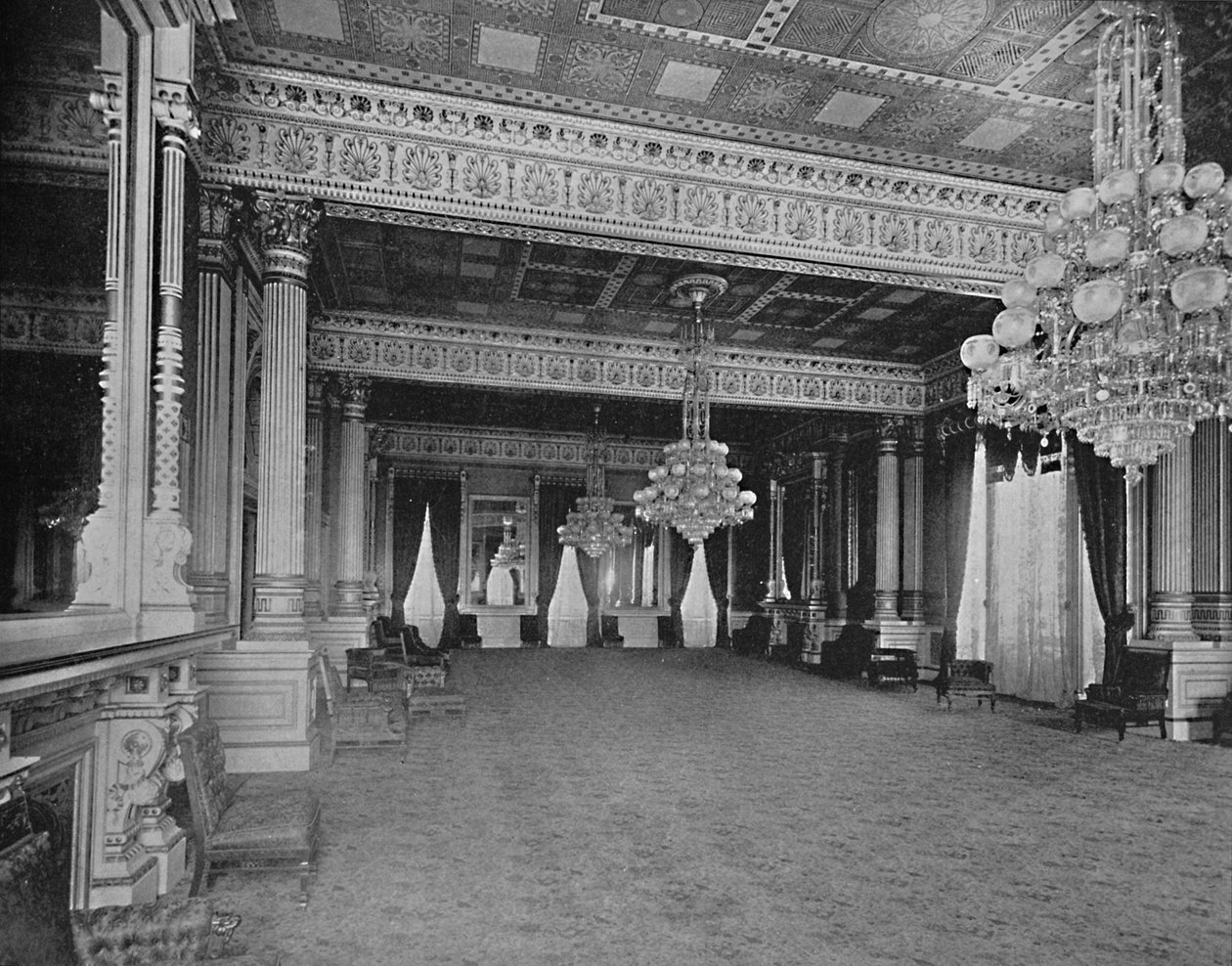 Valkoisen talon itähuone, Washington, D.C., 1897. tekijältä Unbekannt