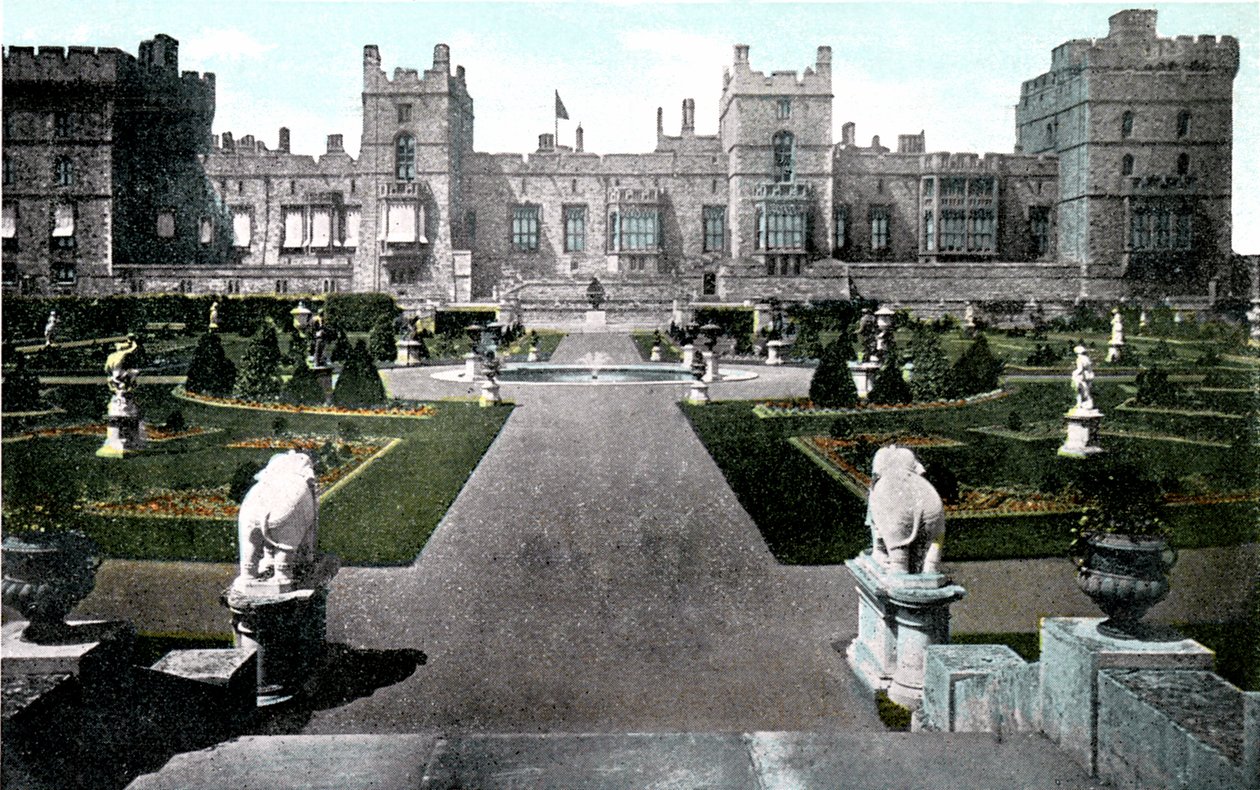 East Terrace, Windsorin linna, Berkshire, 1900-luku tekijältä Unbekannt