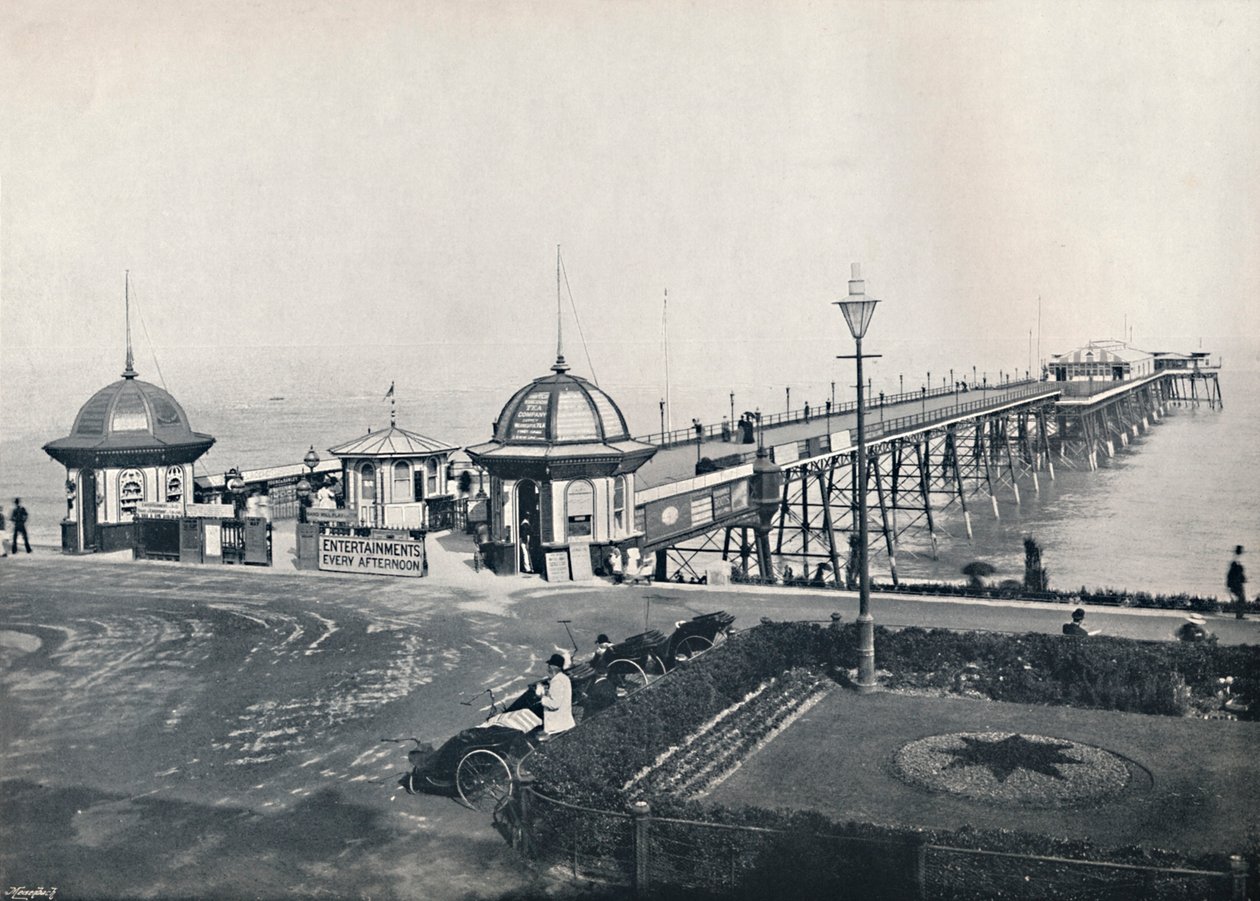 Eastbourne - Laituri, 1895 tekijältä Unbekannt