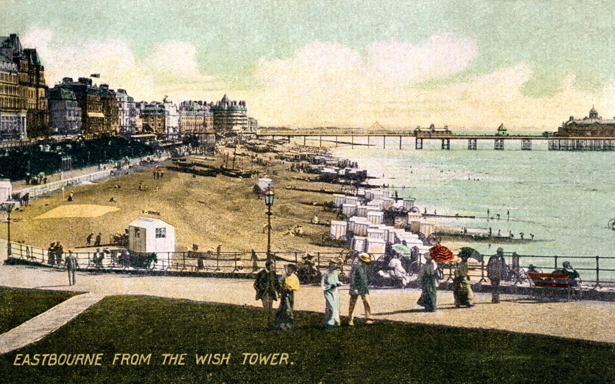 Eastbourne Wish Towerista, Sussexista, 1900-luvun alku tekijältä Unbekannt