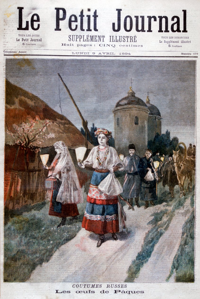 Pääsiäinen Venäjällä 1894 tekijältä Unbekannt