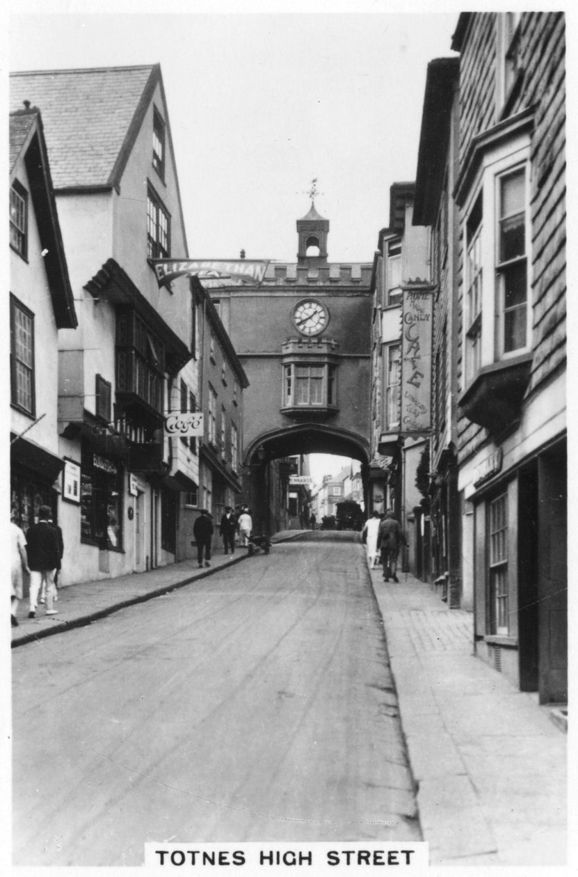 Eastgate, Totnes High Street, Devon, 1937 tekijältä Unbekannt