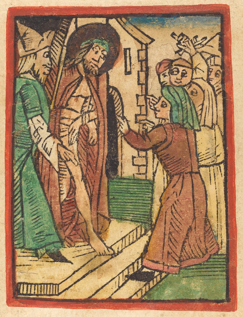 Katso Mies, c. 14801490. tekijältä Unbekannt