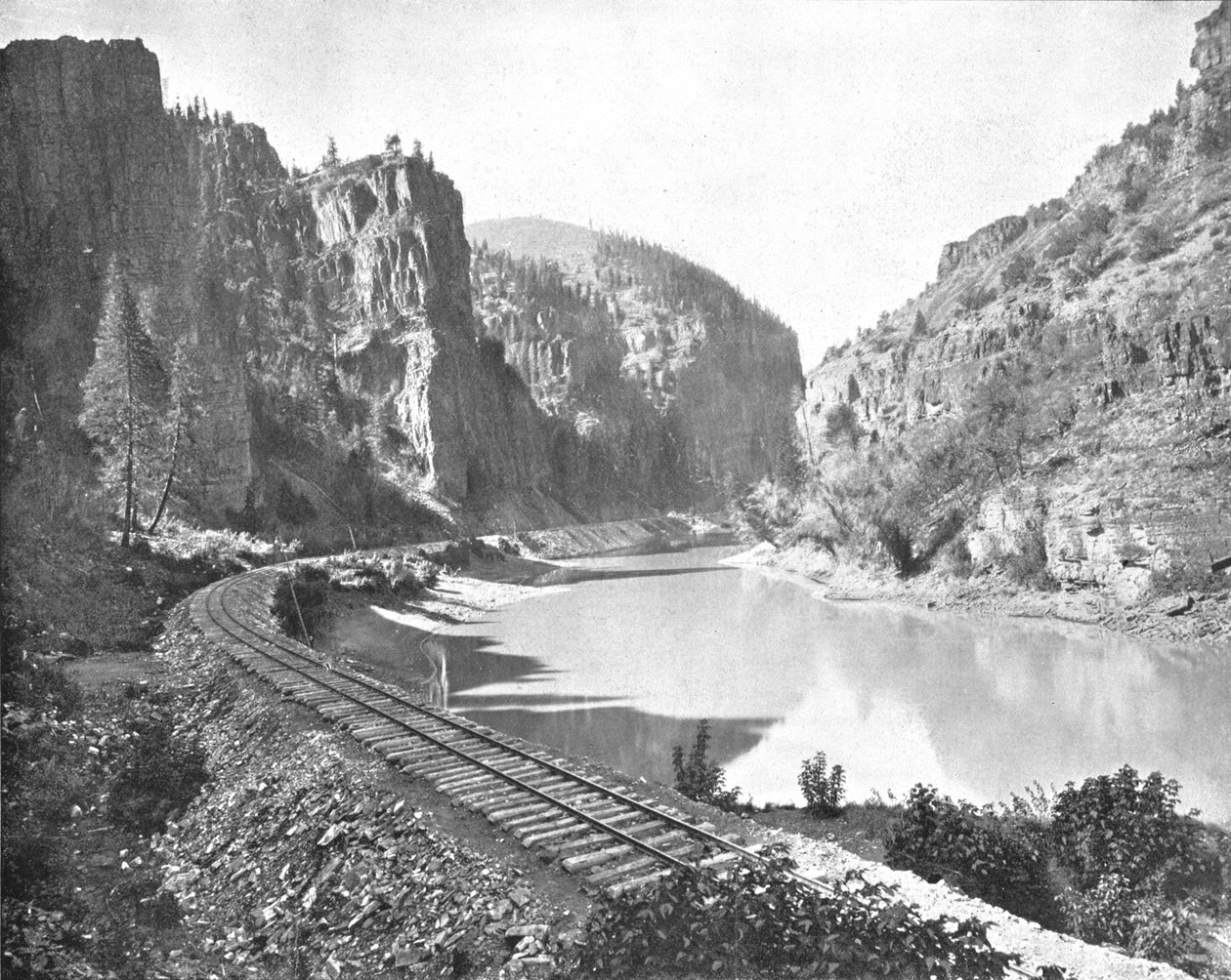 Echo Cliffs, Canyon of the Grand River, Colorado, USA, 1900. tekijältä Unbekannt
