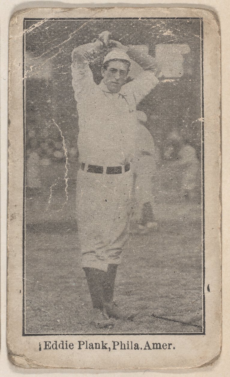 Eddie Plank, Philadelphia, American League, Baseball Players -sarjasta W500, n. 1915. tekijältä Unbekannt