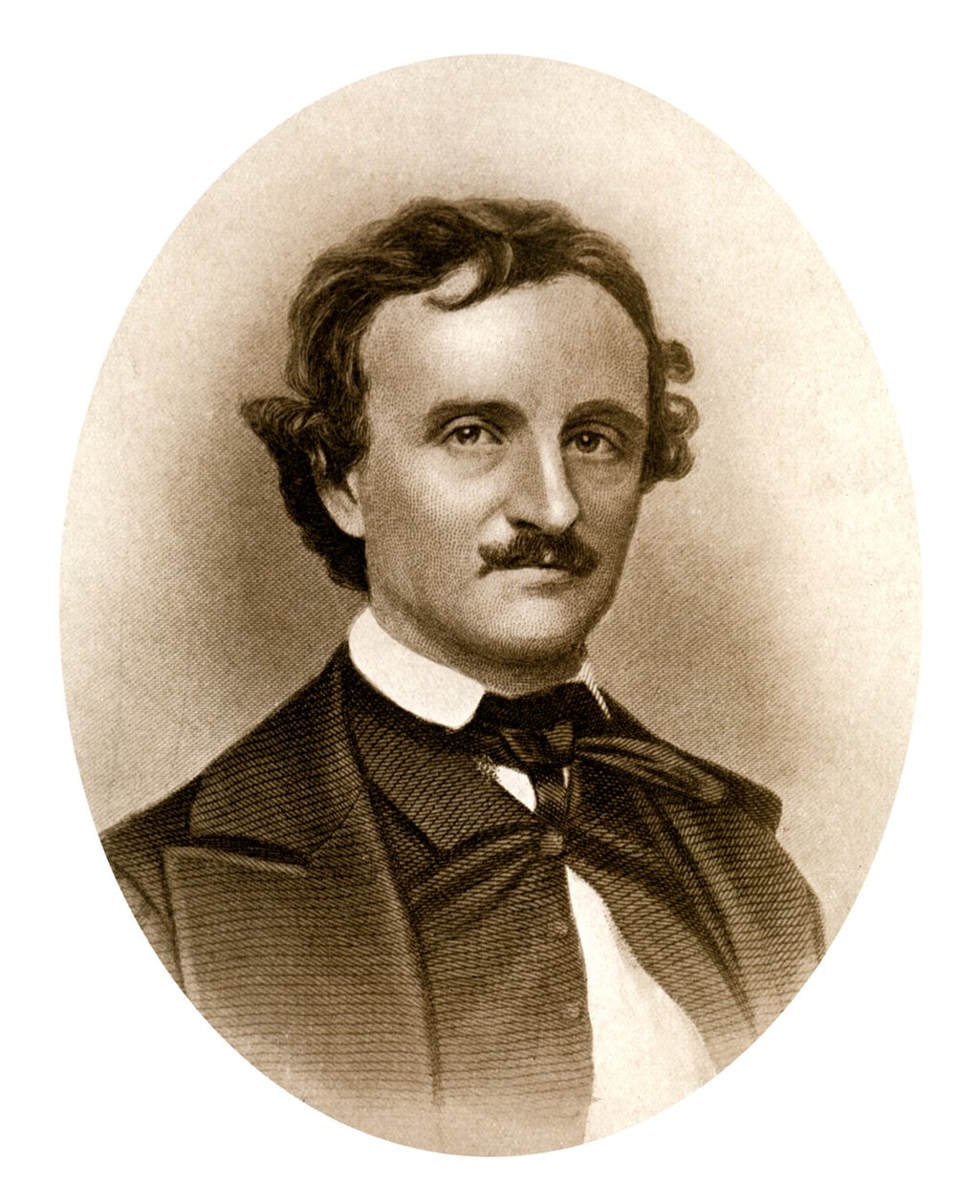 Edgar Allan Poe, yhdysvaltalainen runoilija, novellikirjailija, toimittaja ja kriitikko, 1909 tekijältä Unbekannt