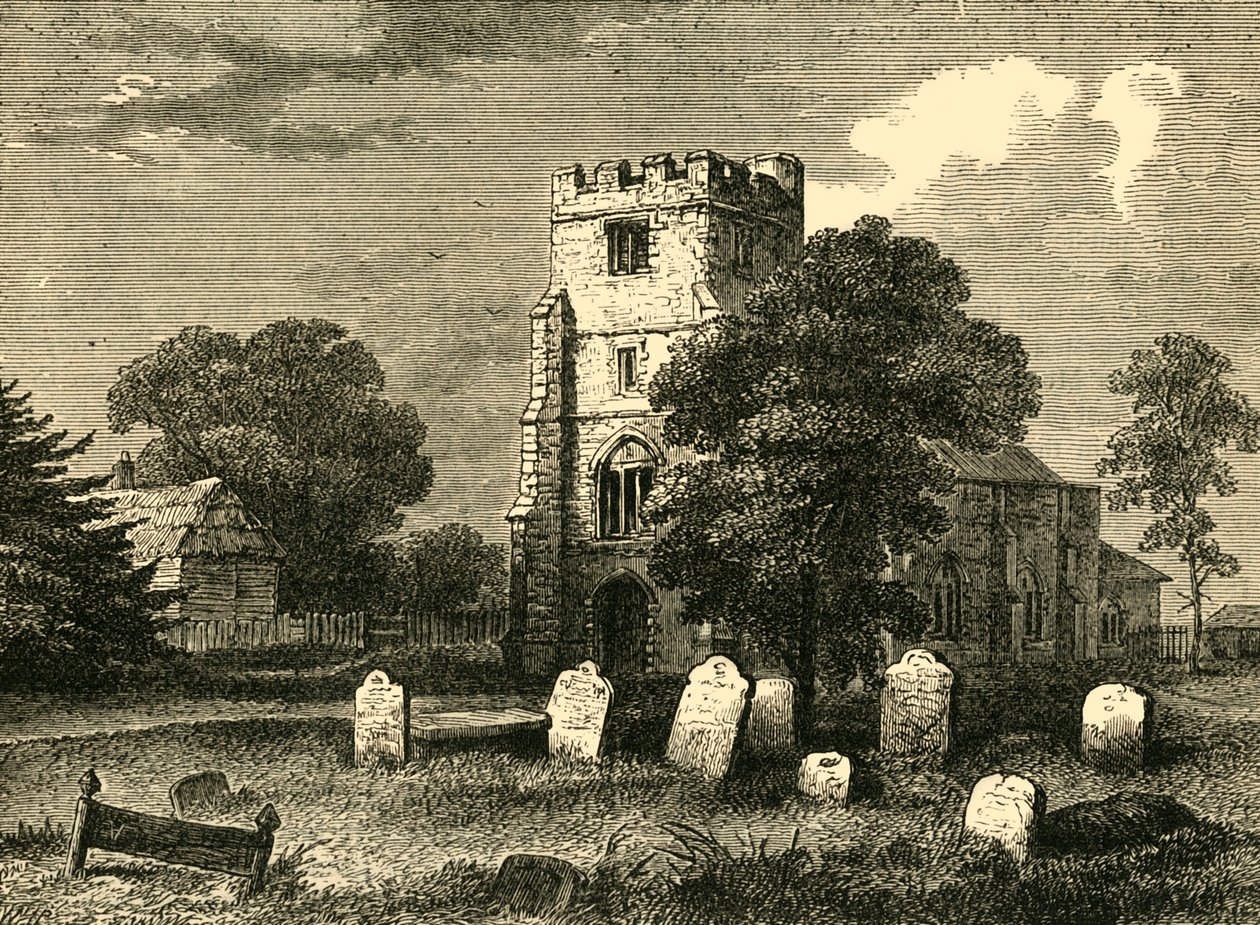Edmontonin kirkko, 1790, n. 1876. tekijältä Unbekannt