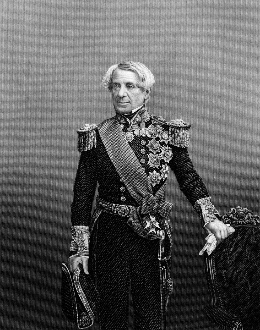 Edmund Lyons, 1. Baron Lyons, brittiläisen laivaston komentaja, 1860 tekijältä Unbekannt