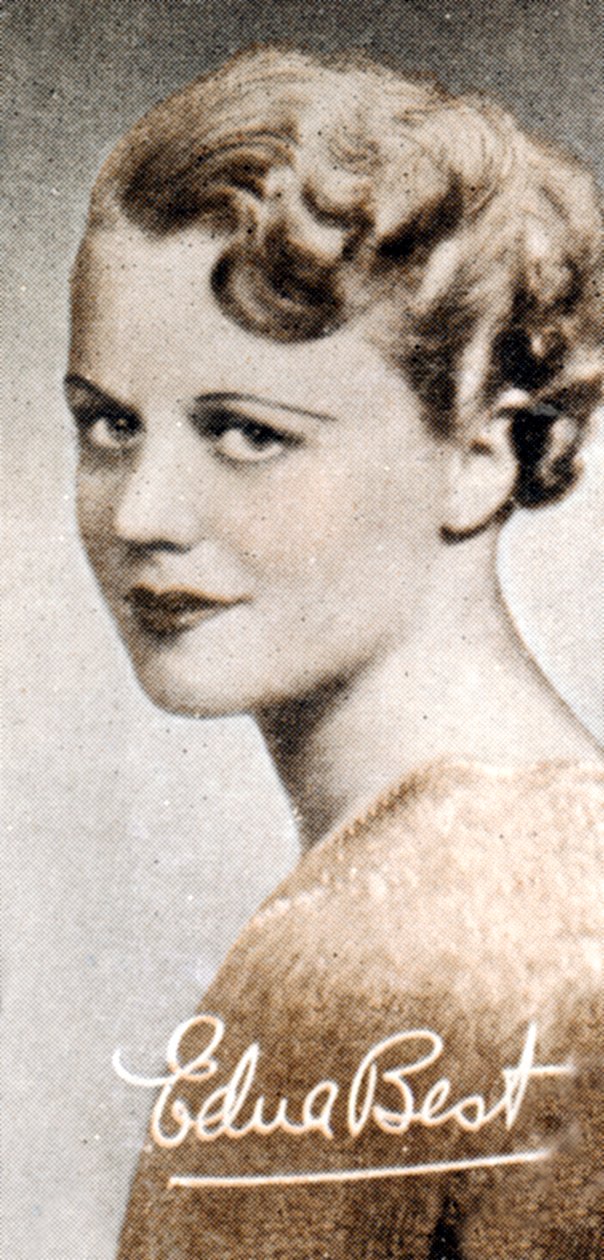 Edna Best 1900-1974, brittiläinen näyttelijä ja näyttelijä, 1935 tekijältä Unbekannt