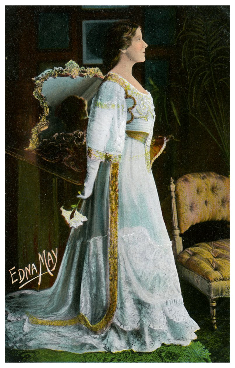 Edna May, yhdysvaltalainen näyttelijä ja laulaja, 1900-1919 tekijältä Unbekannt