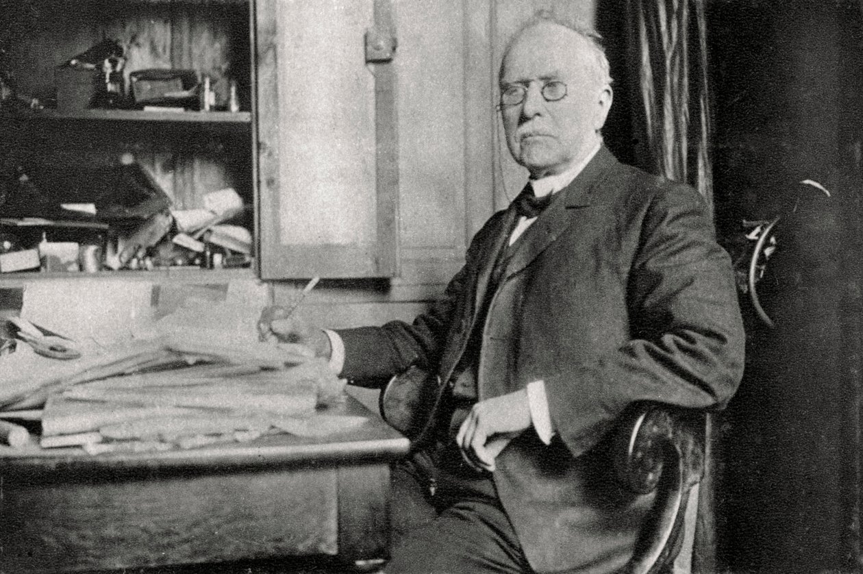 Edouard Branly, ranskalainen fyysikko, 1900 tekijältä Unbekannt