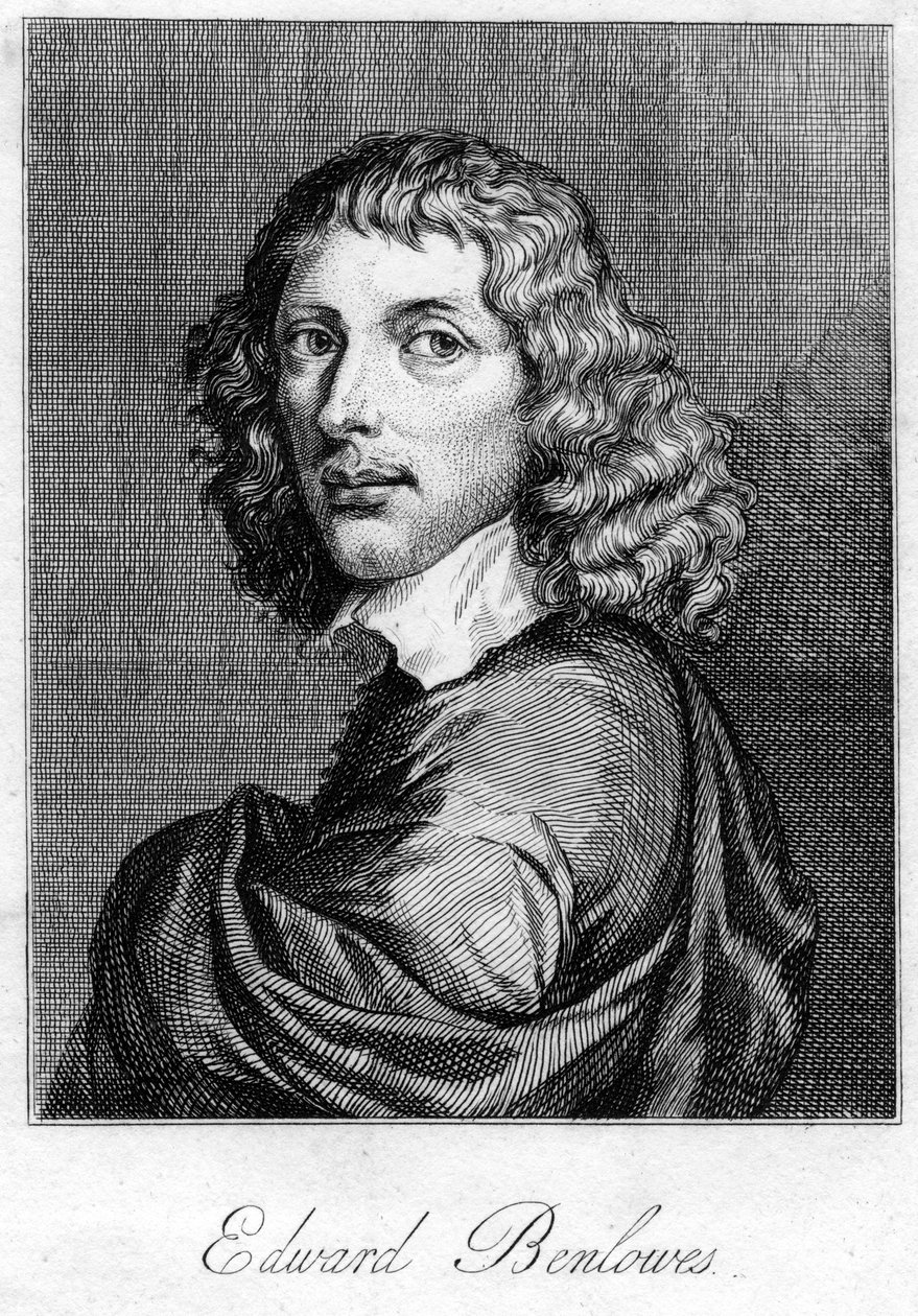Edward Benlowes 1603-1676, englantilainen runoilija, 1795 tekijältä Unbekannt