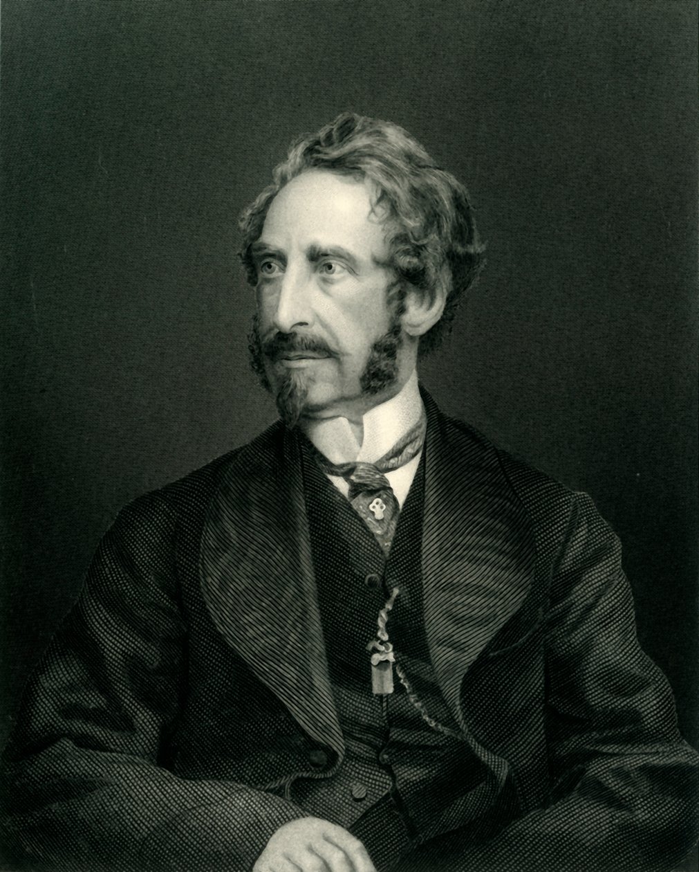 Edward G.E.L. Bulwer-Lytton, Lord Lytton, 1850, c1884. tekijältä Unbekannt