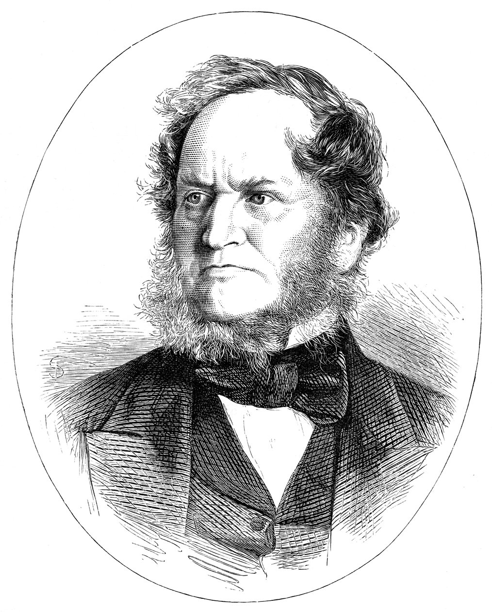 Edward Geoffrey Smith-Stanley, Britannian valtiomies ja pääministeri, 1800-luku tekijältä Unbekannt