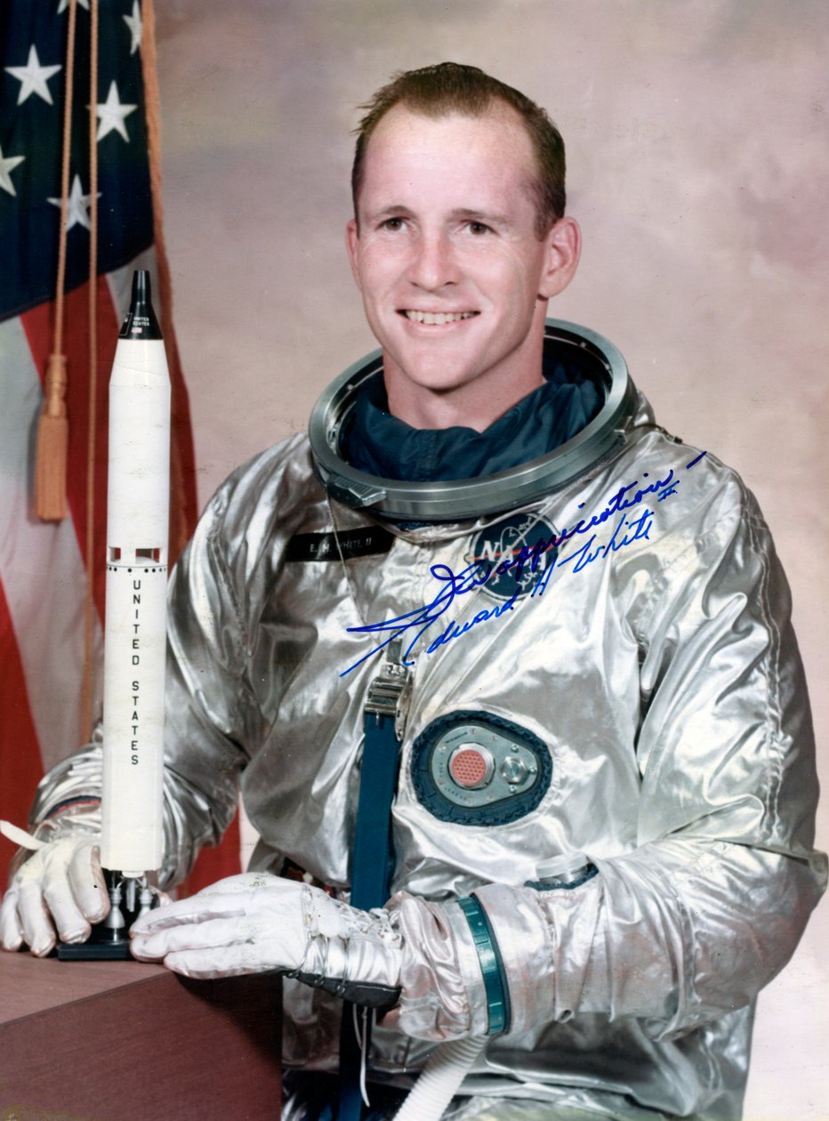Edward Higgins White II 1930-1967, amerikkalainen astronautti, 1960-luku tekijältä Unbekannt
