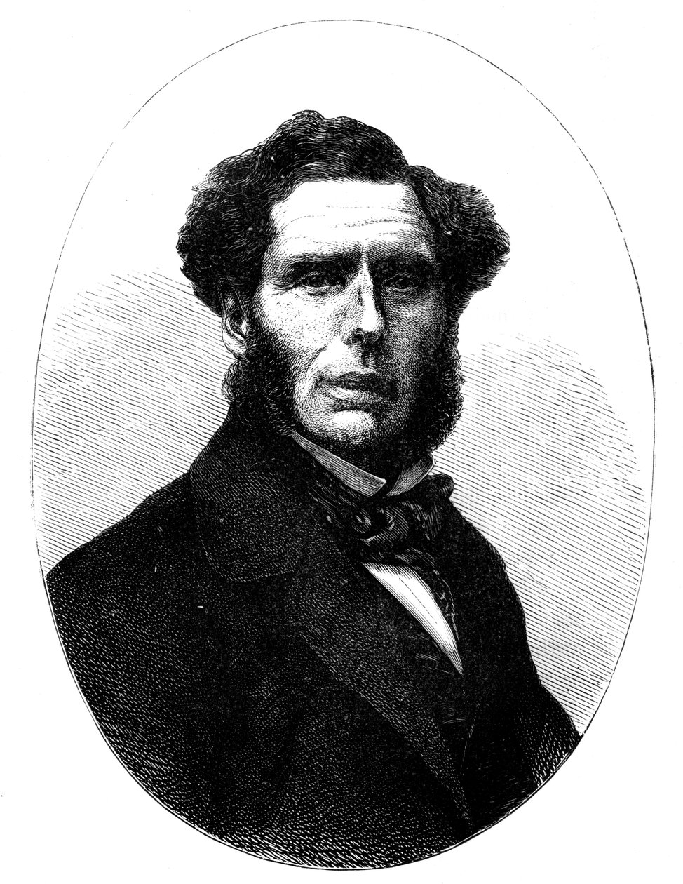 Edward Horsman 1807-1876, brittiläinen poliitikko tekijältä Unbekannt