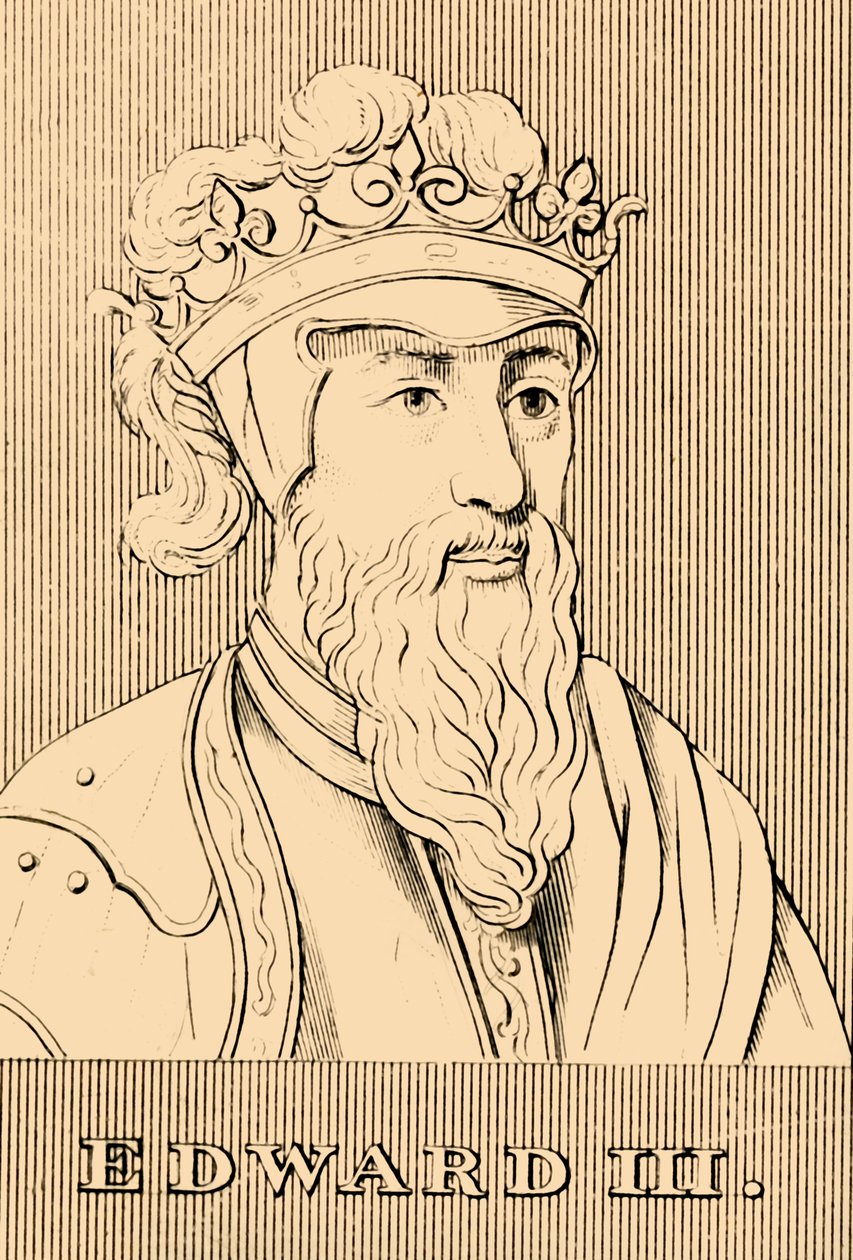 Edward III, 1312-1377, 1830. tekijältä Unbekannt