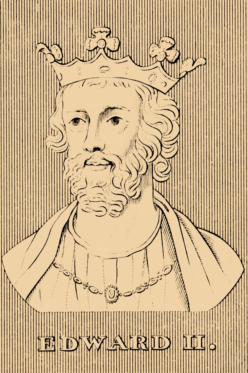 Edward II, 1284-1327, 1830. tekijältä Unbekannt