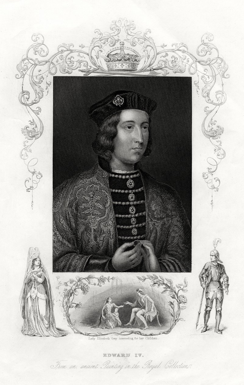 Edward IV, Englannin kuningas, 1860 tekijältä Unbekannt