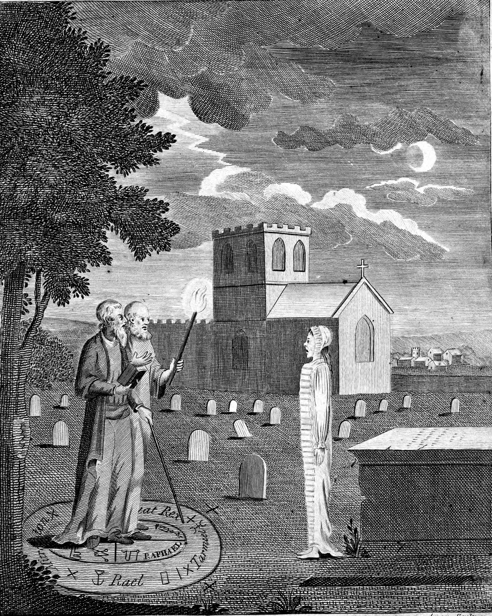 Edward Kelley, englantilainen astrologi ja alkemisti, 1790 tekijältä Unbekannt
