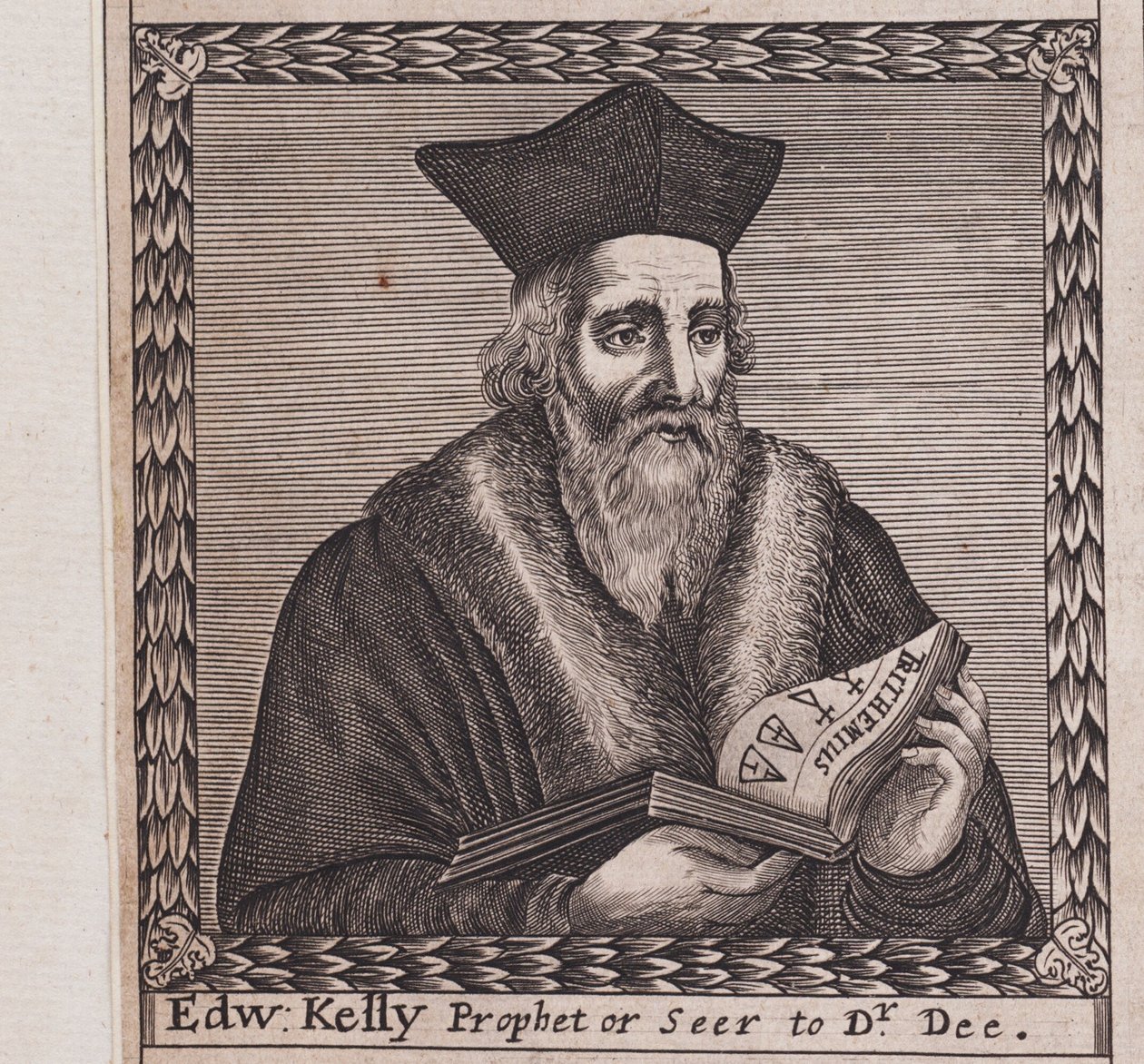 Edward Kelley From: The Order of the Inspirati, 1659 tekijältä Unbekannt