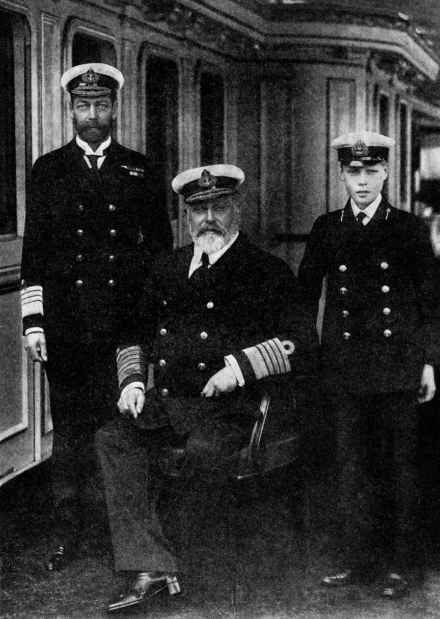 Edward VII, George V ja Walesin prinssi, 1935 tekijältä Unbekannt
