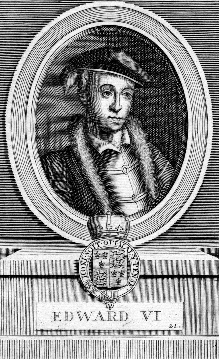 Edward VI Englannista tekijältä Unbekannt