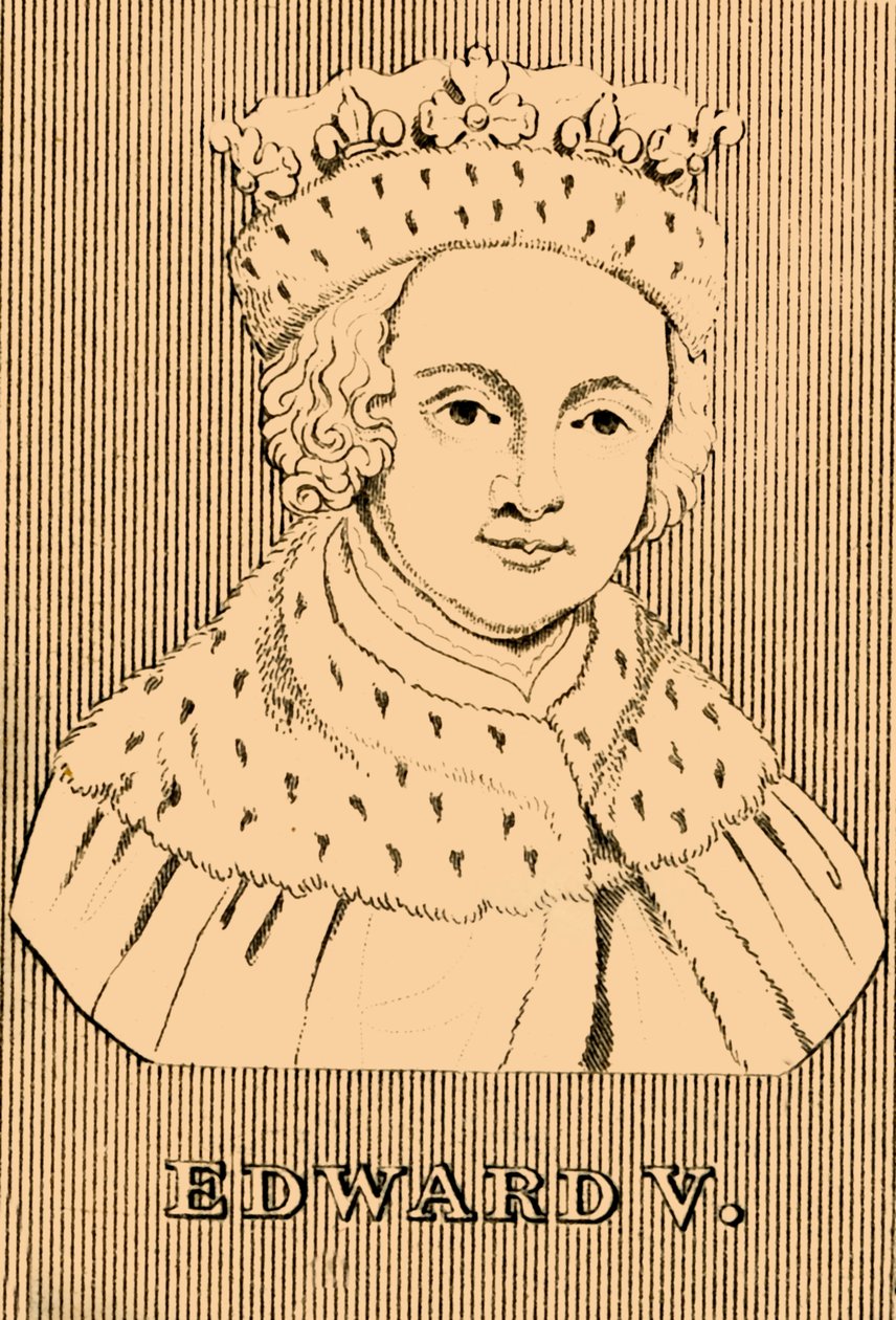 Edward V, 1470-c1483, 1830. tekijältä Unbekannt