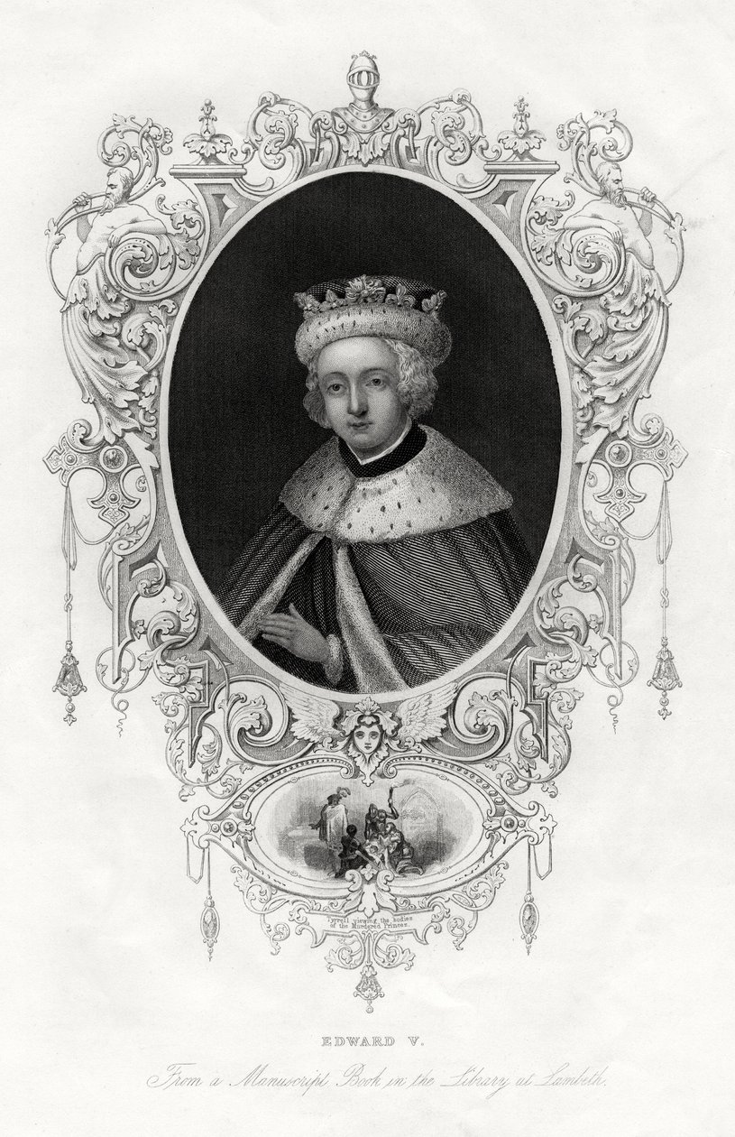 Edward V, Englannin kuningas, 1860 tekijältä Unbekannt