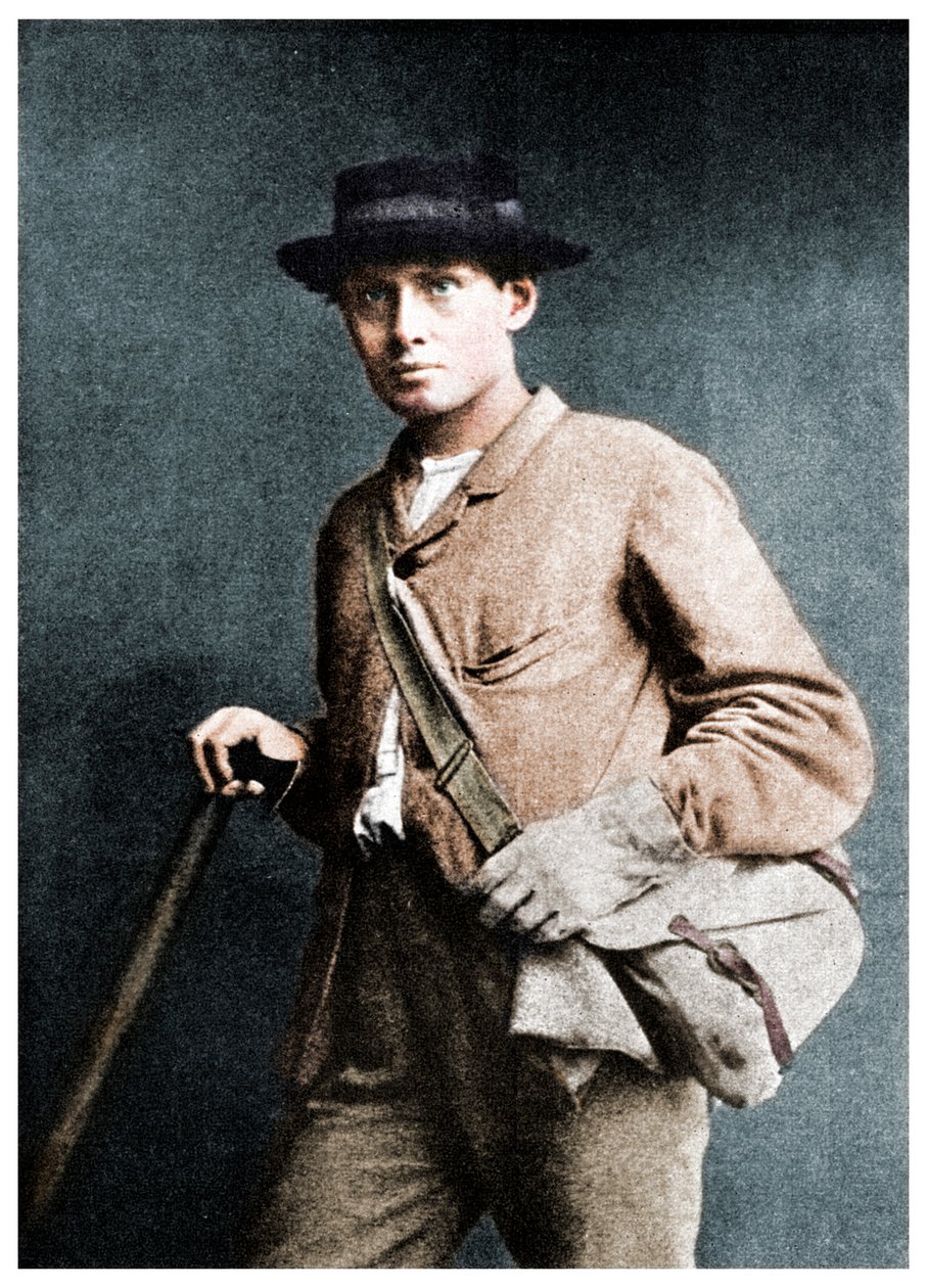 Edward Whymper, brittiläinen vuorikiipeilijä, 1865 1956 tekijältä Unbekannt