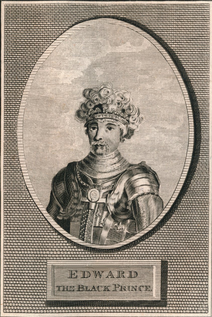 Edward Musta prinssi, 1793 tekijältä Unbekannt