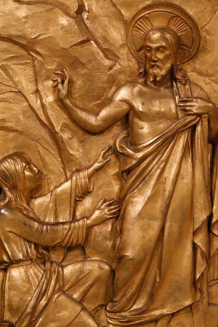Eglise de la Madeleine - Tabernaakkelin yksityiskohta - Jeesus Kristus ja Marie Madeleine - Paris, Paris tekijältä Unbekannt