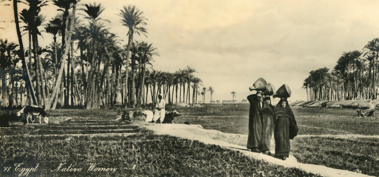 Egypti – syntyperäiset naiset, c1918-c1939. tekijältä Unbekannt