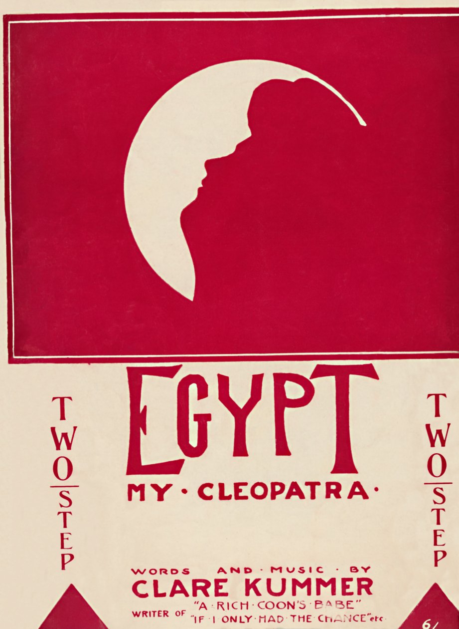 Egypti, minun Cleopatra, 1904. tekijältä Unbekannt