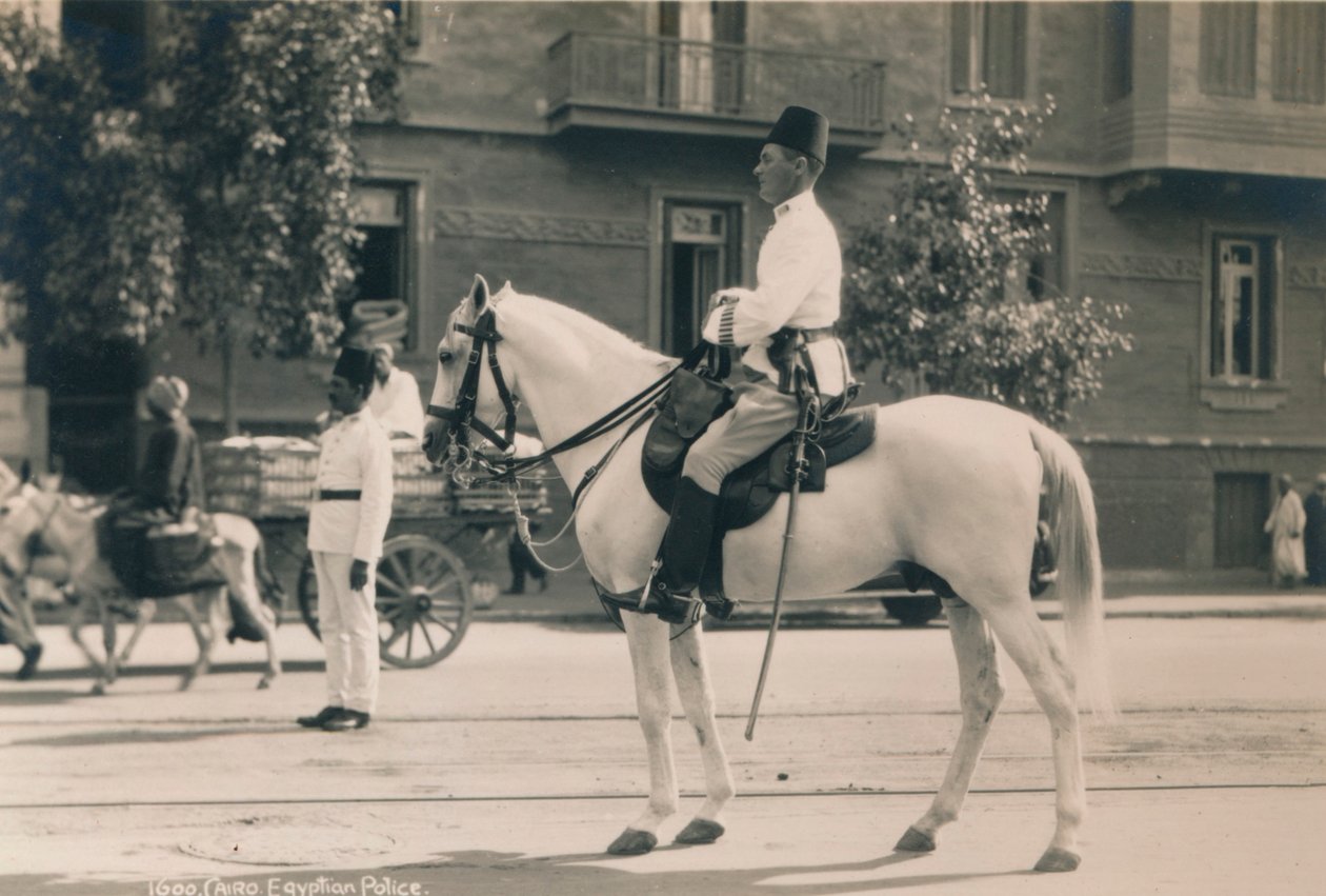Egyptin poliisi, Kairo, Egypti, 1936 tekijältä Unbekannt
