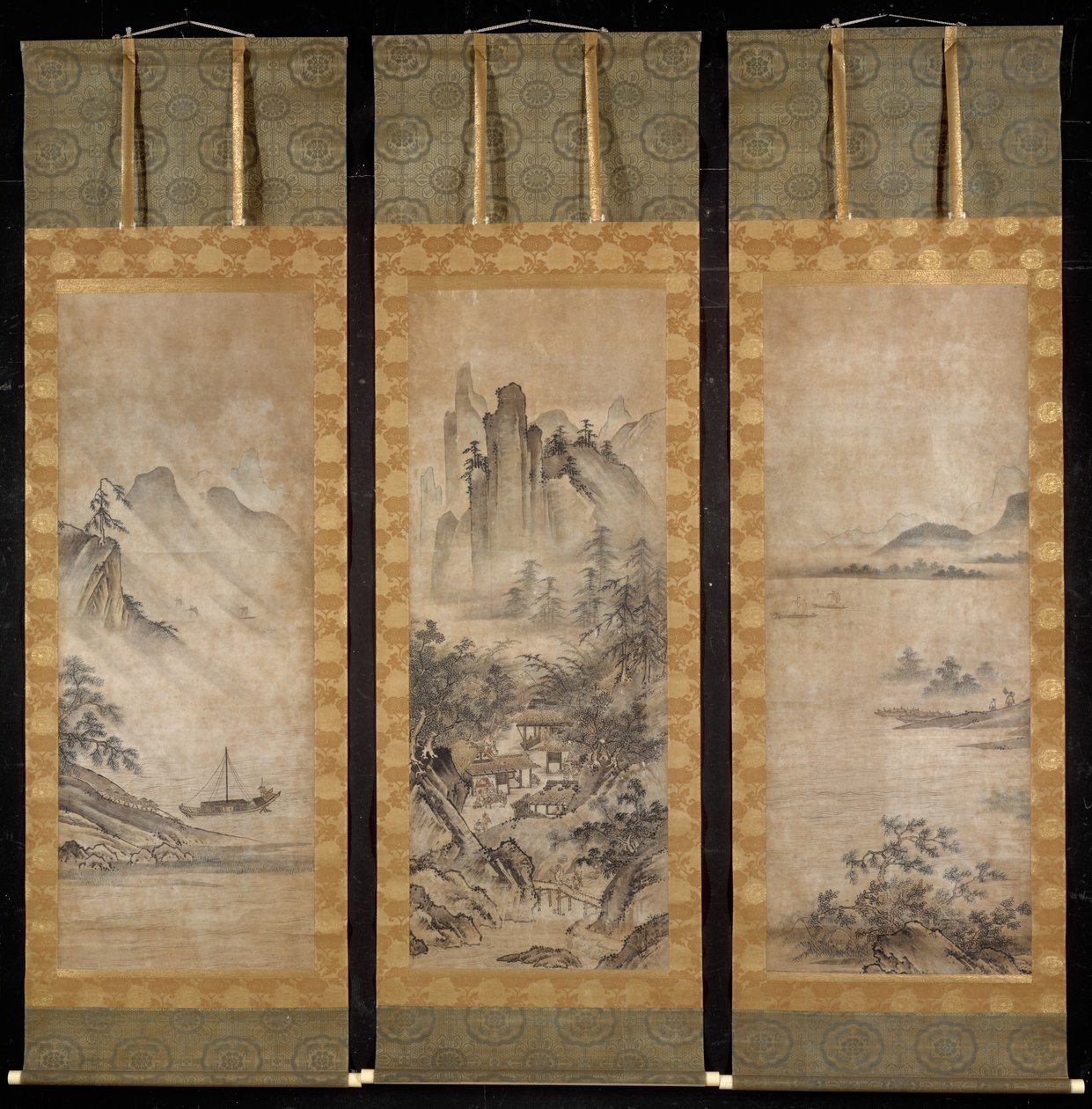 Kahdeksan näkymää Xiao- ja Xiang-joille, 1500-luku. tekijältä Unbekannt