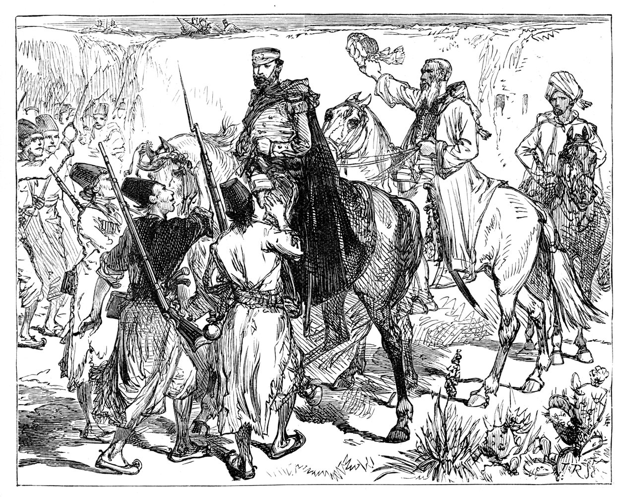 Eldred Pottinger Heratissa, Afganistanissa, c1837, 1900 tekijältä Unbekannt