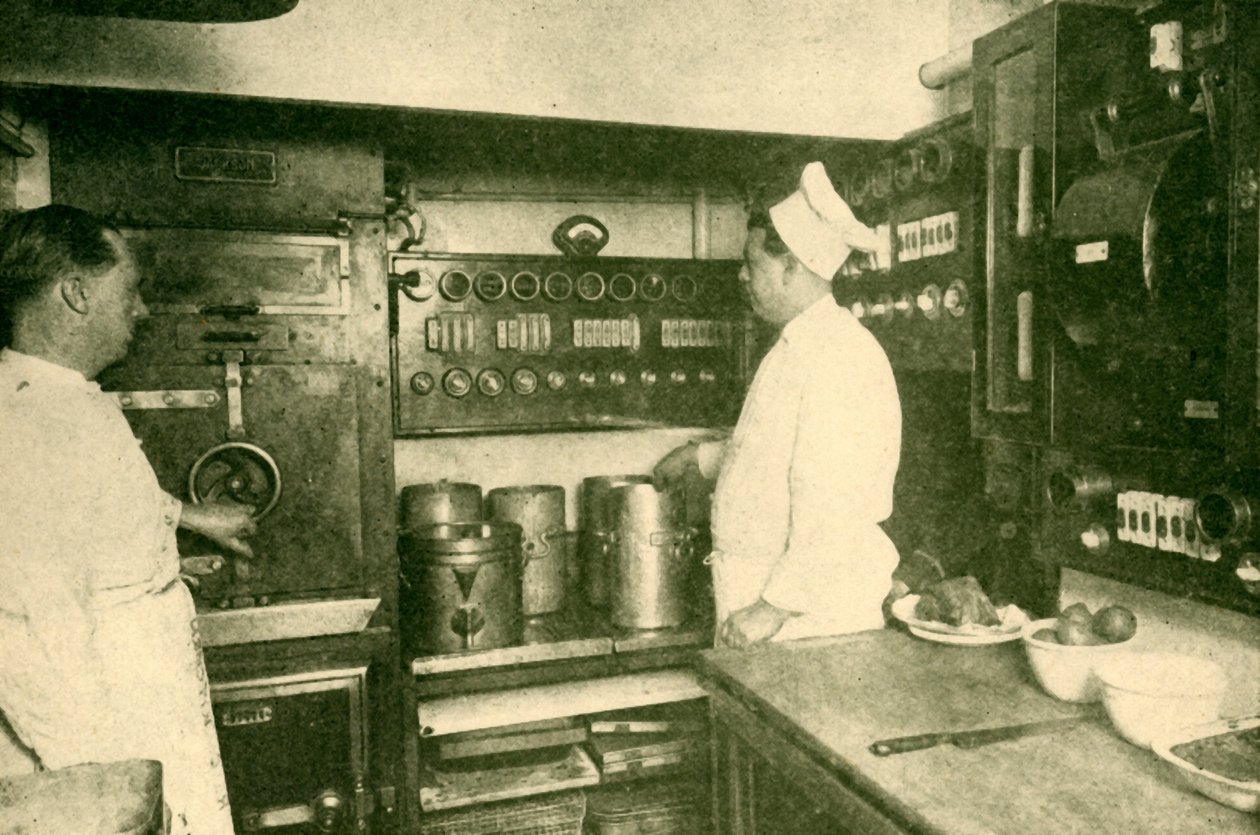 Sähköllä varustettu junakeittiö, Lontoo ja North Eastern Railway, 1930. tekijältä Unbekannt