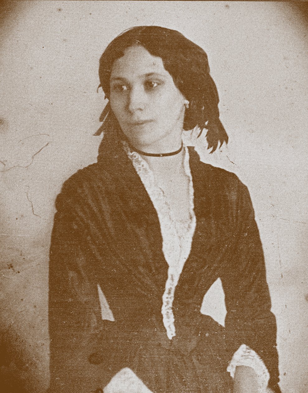 Elena Aleksandrovna Denisjeva 1826-1864, CA 1860 tekijältä Unbekannt