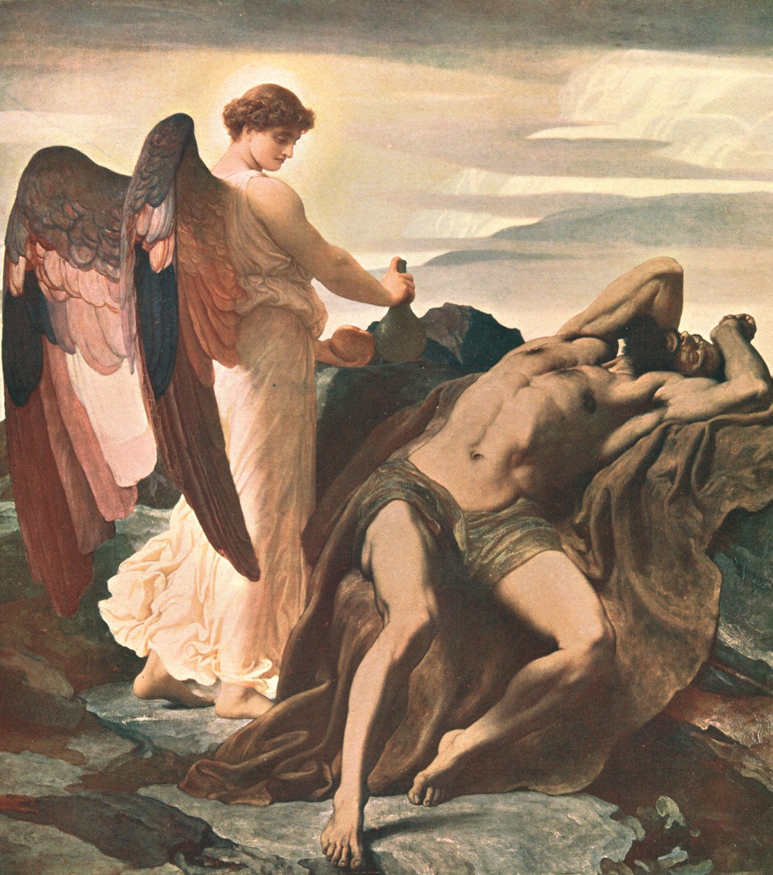 Elia erämaassa, 1877-1878, c1902. tekijältä Unbekannt