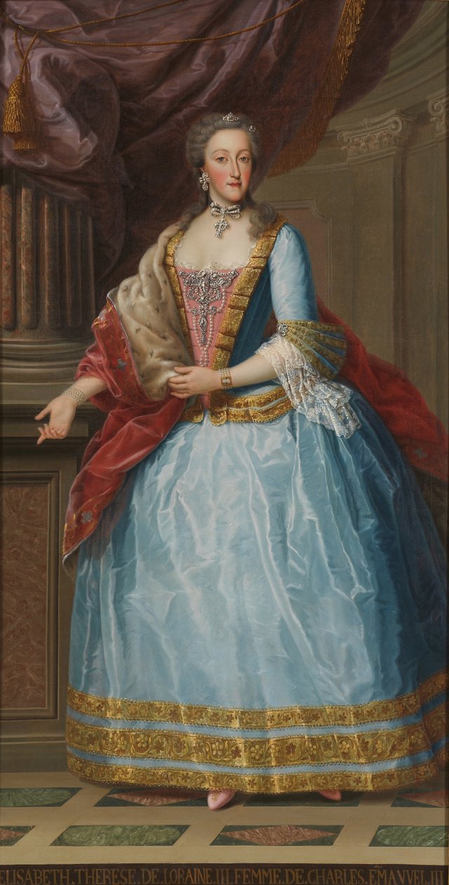 Elisabeth Therese Lorraine 1711-1741, Sardinian kuningatar tekijältä Unbekannt