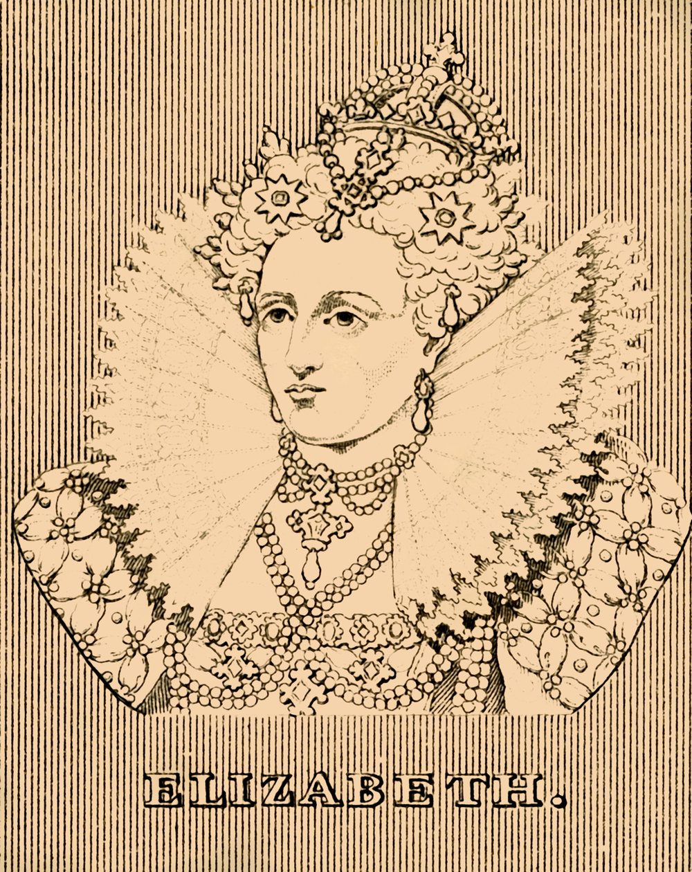 Elizabeth, 1533-1603, 1830. tekijältä Unbekannt