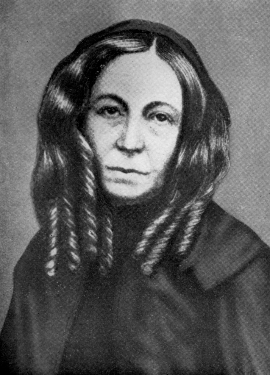 Elizabeth Barrett Browning 1806-1861, englantilainen runoilija, 1926 tekijältä Unbekannt