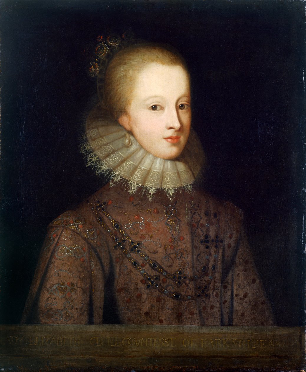Elizabeth Cecil, Berkshiren kreivitär, 1600-luvun loppu tekijältä Unbekannt