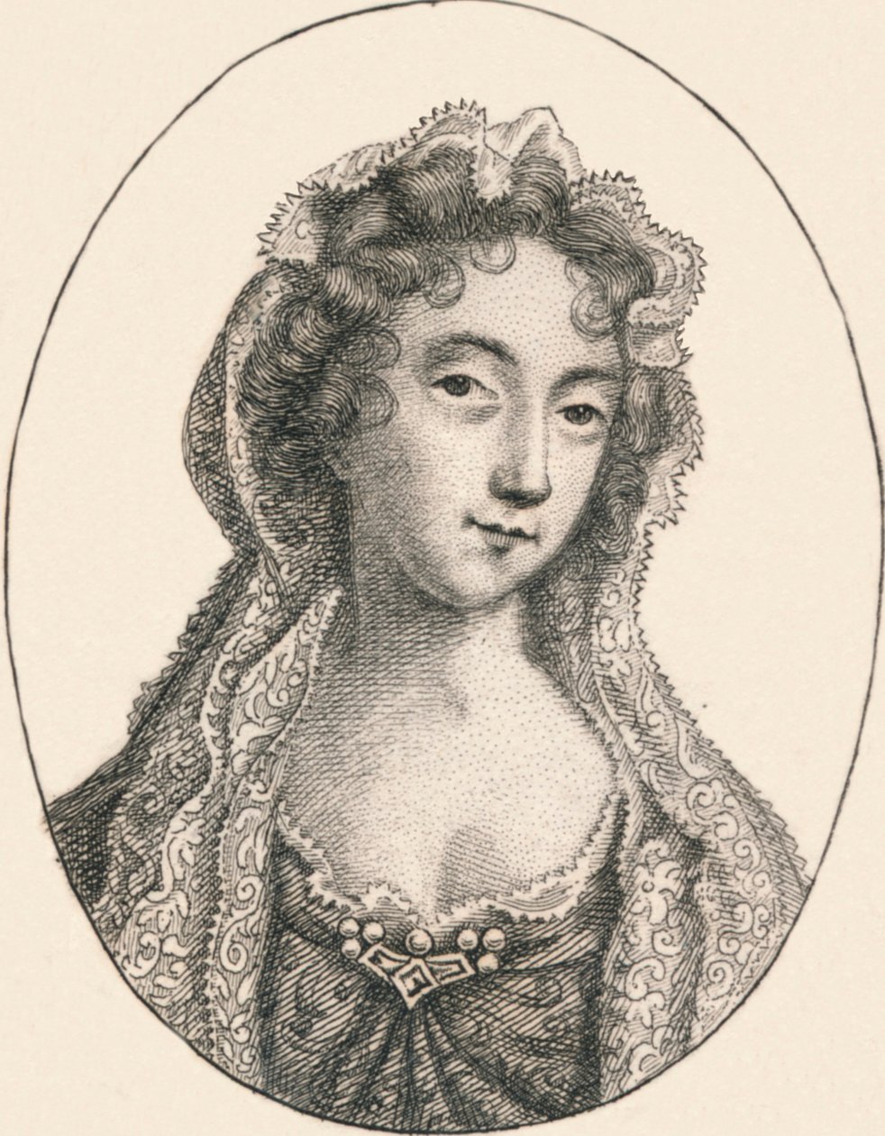 Elizabeth Dutchess Albemarlesta, 1734. tekijältä Unbekannt