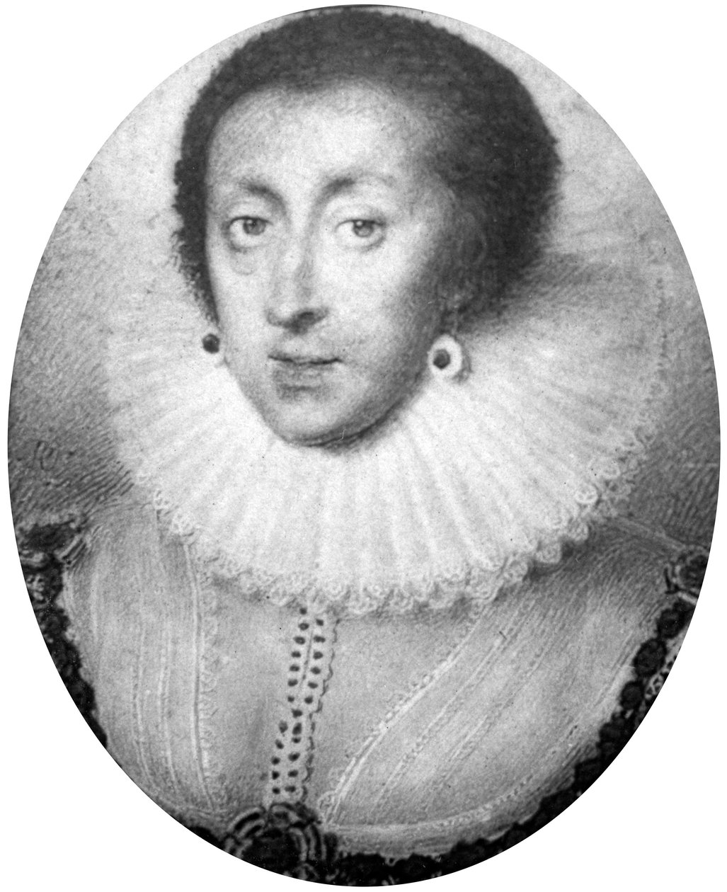 Elizabeth, ruotsalainen Palatine ja Böömin kuningatar, 1596-1662 tekijältä Unbekannt