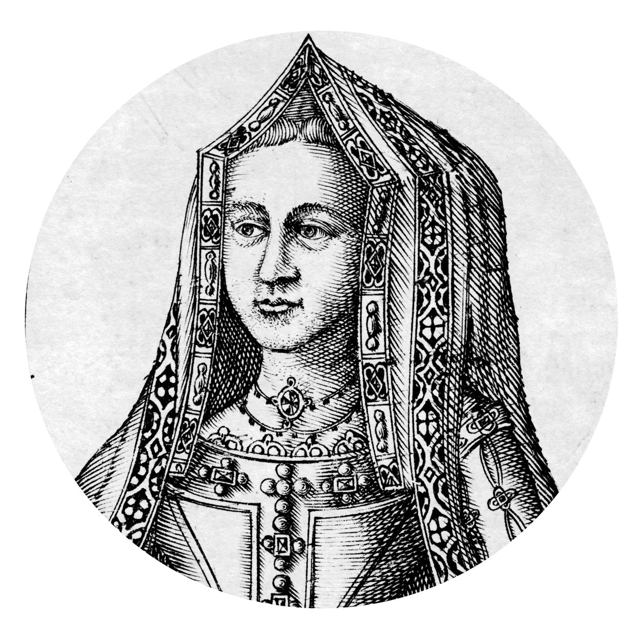 Elizabeth I, Englannin ja Irlannin kuningatar tekijältä Unbekannt